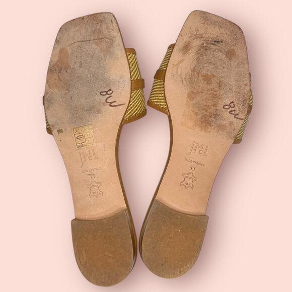 J. McLaughlin Adima Sandal Slip-ons Women Leather Sz 11 - Picture 7 of 10